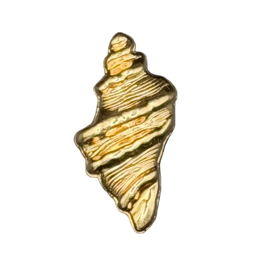 Shell (Metal) Shoe Charm