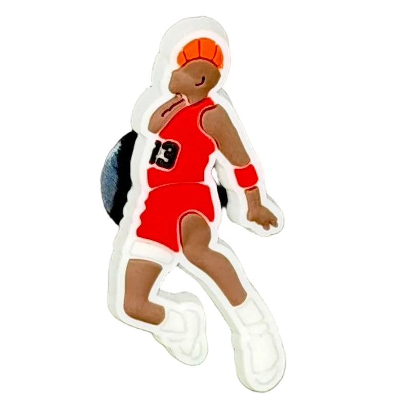 Jordan Slam Dunk Bulls Basketball Shoe Charm
