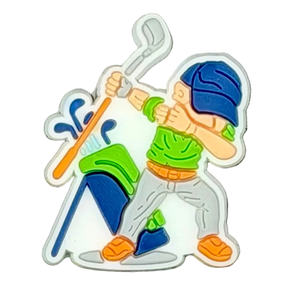 Golf Shoe Charm