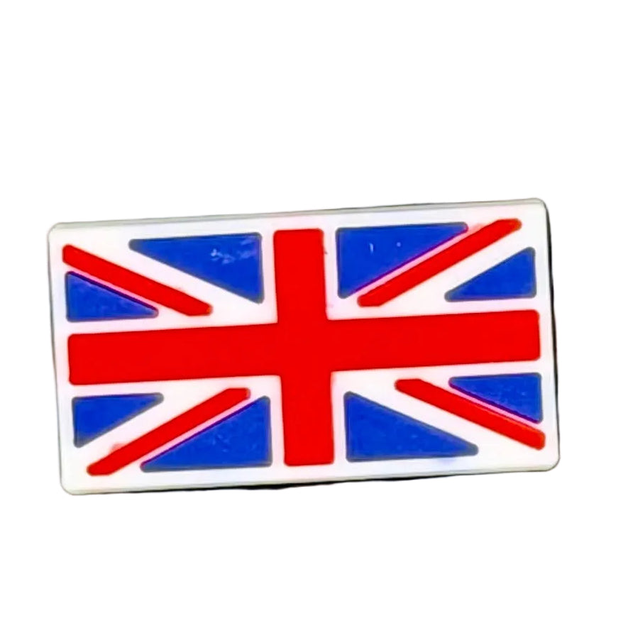 Union Jack Flag Shoe Charm