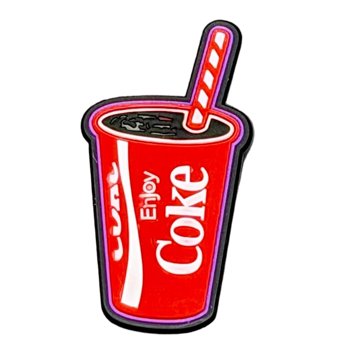 Coke Cup Shoe Charm