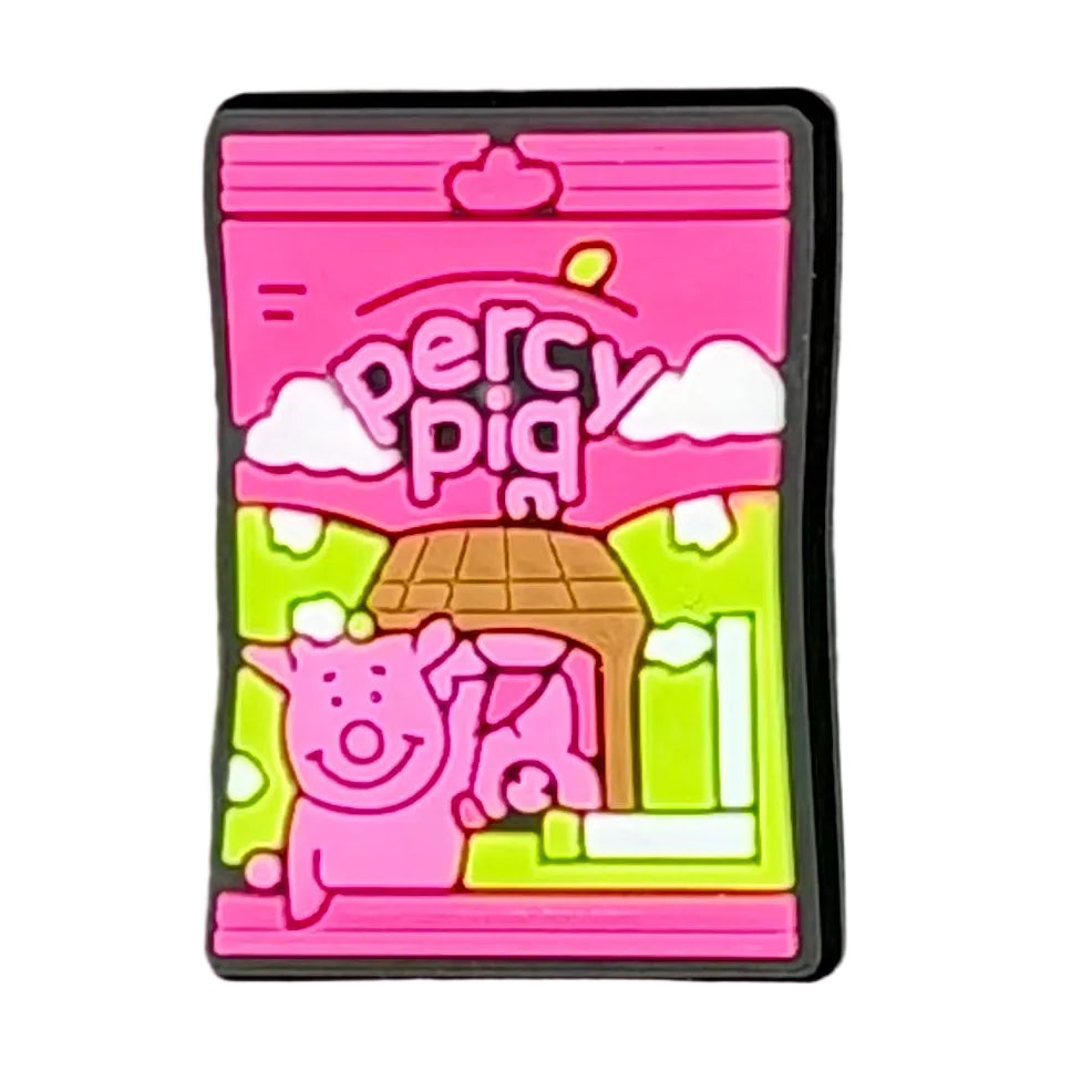 Percy Pig Packet Shoe Charm