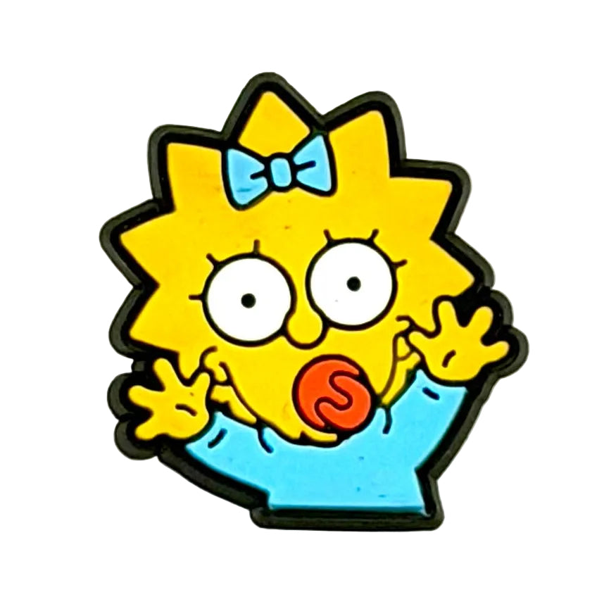 Simpsons Maggie Shoe Charm