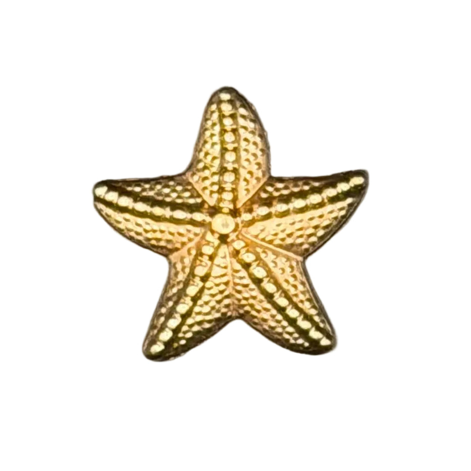 Starfish (Metal) Shoe Charm
