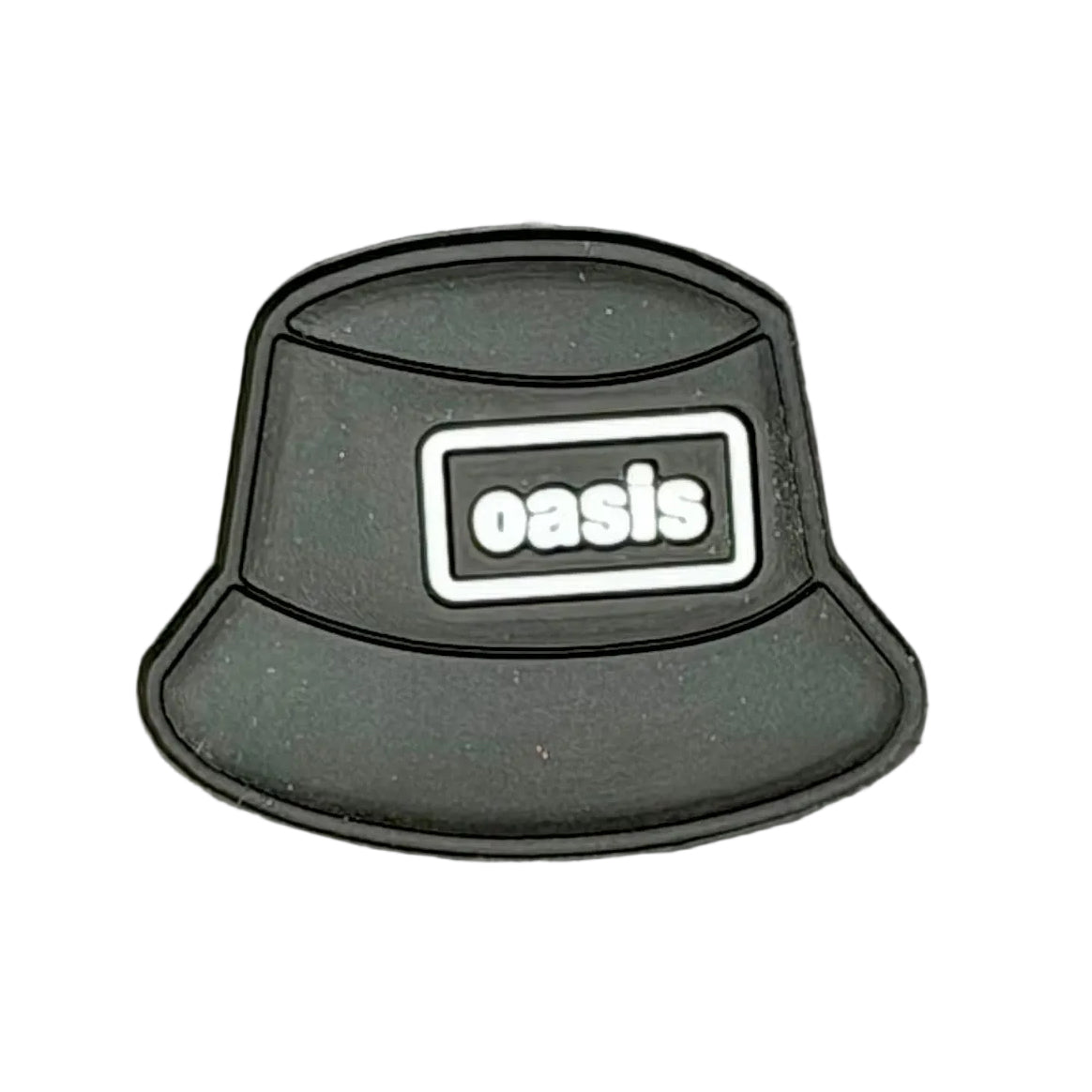 Oasis Black Bucket Hat Shoe Charm