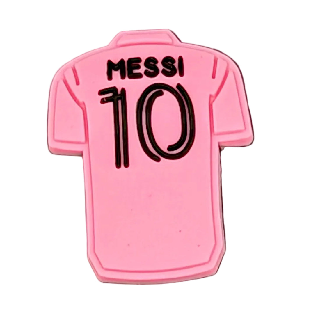 Messi Miami Pink Shoe Charm