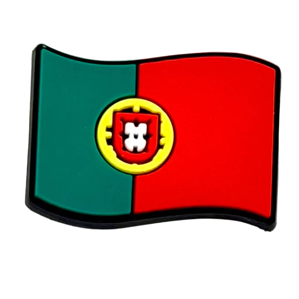 Portugal Flag Shoe Charm
