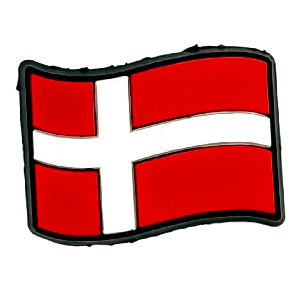 Denmark Flag Shoe Charm