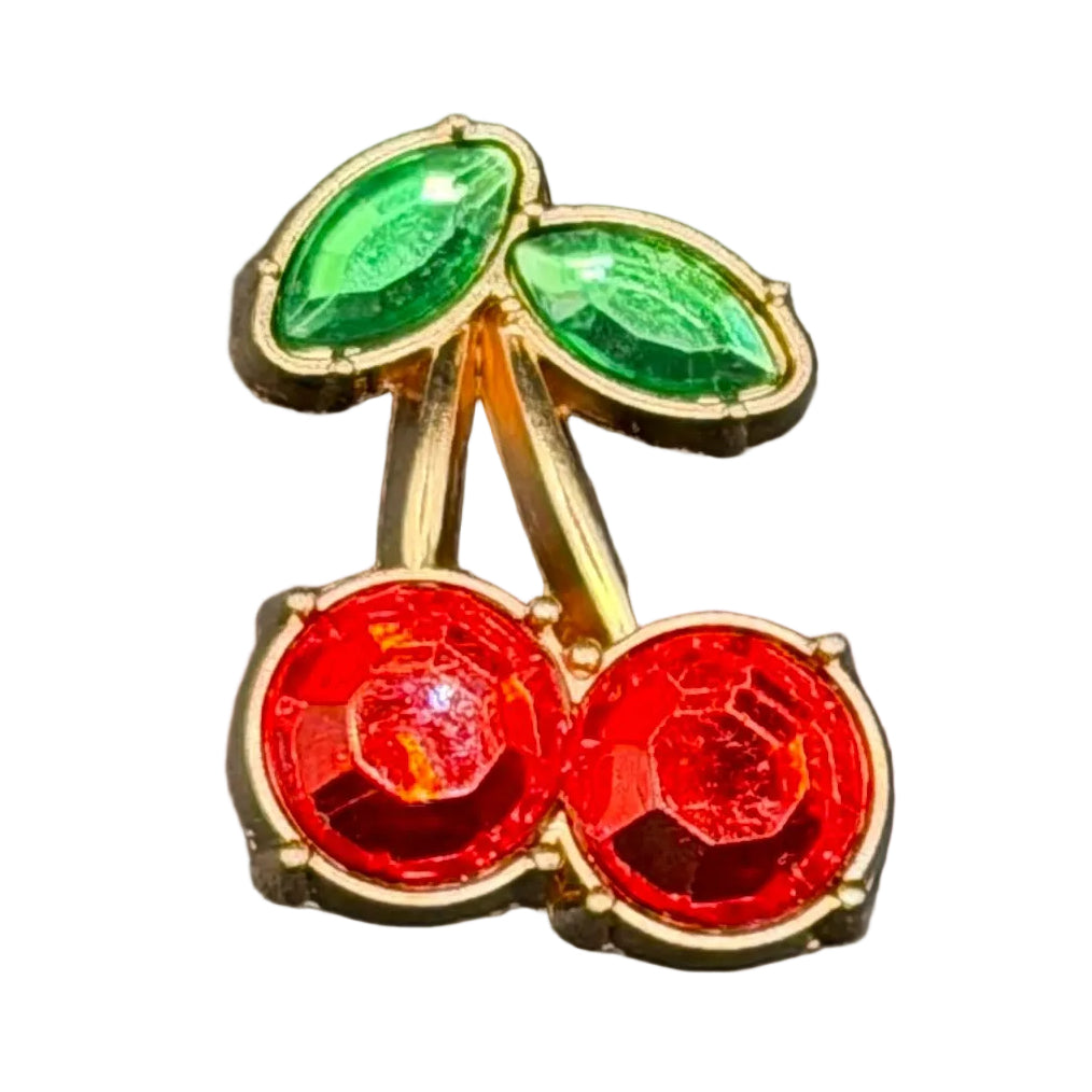 Cherry (Metal) Shoe Charm