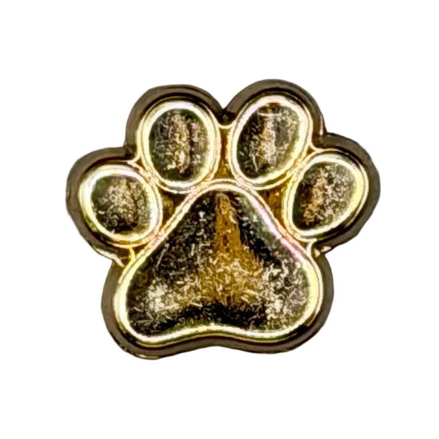 Paw (Metal) Shoe Charm