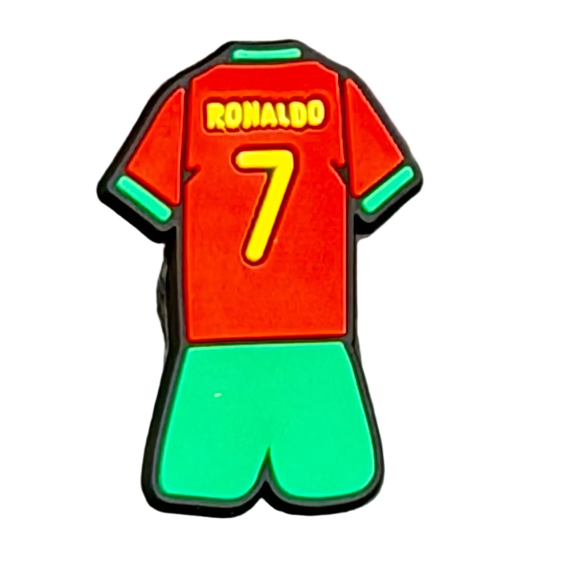 Ronaldo Portugal Shirt Shoe Charm