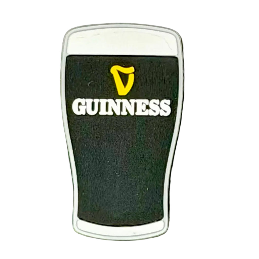 Guinness Pint Shoe Charm
