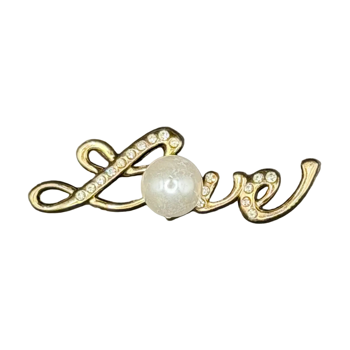 'Love' (Metal) Shoe Charm