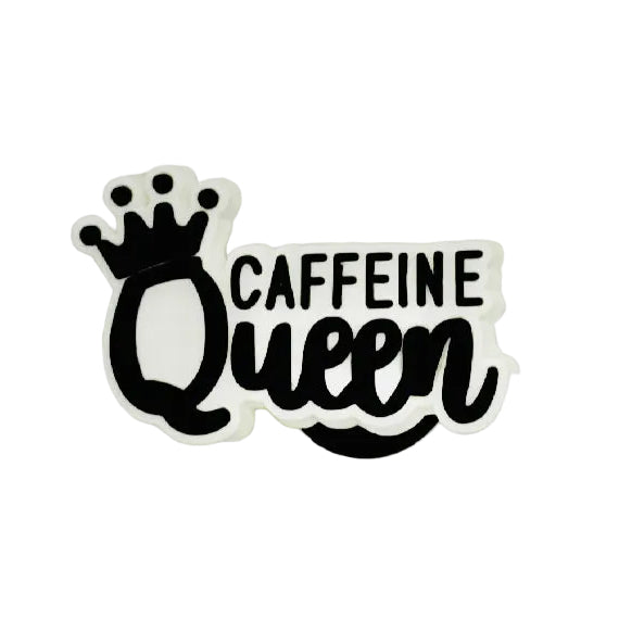 Caffeine Queen Shoe Charm