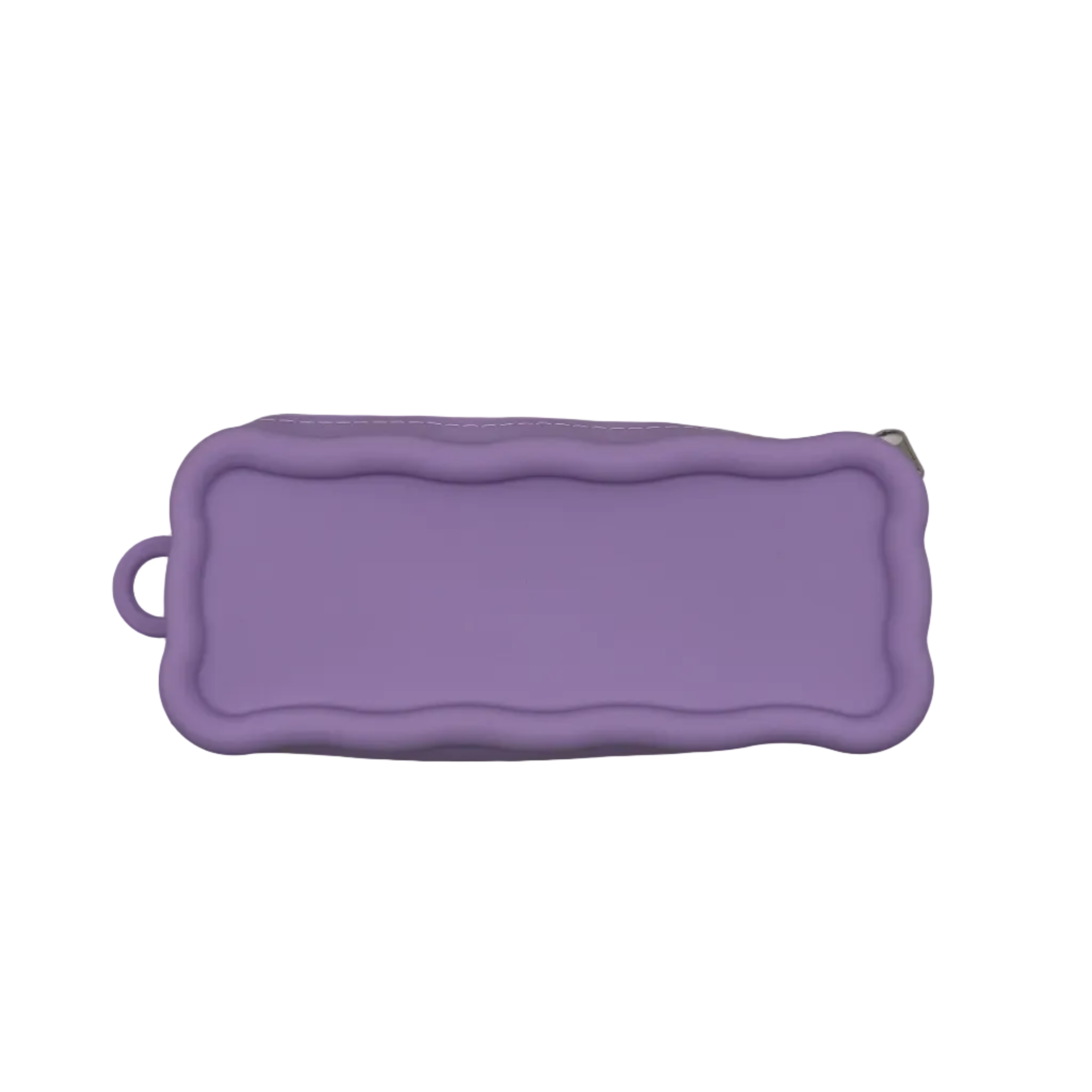 Purple Acrylic Charm Pencil Case