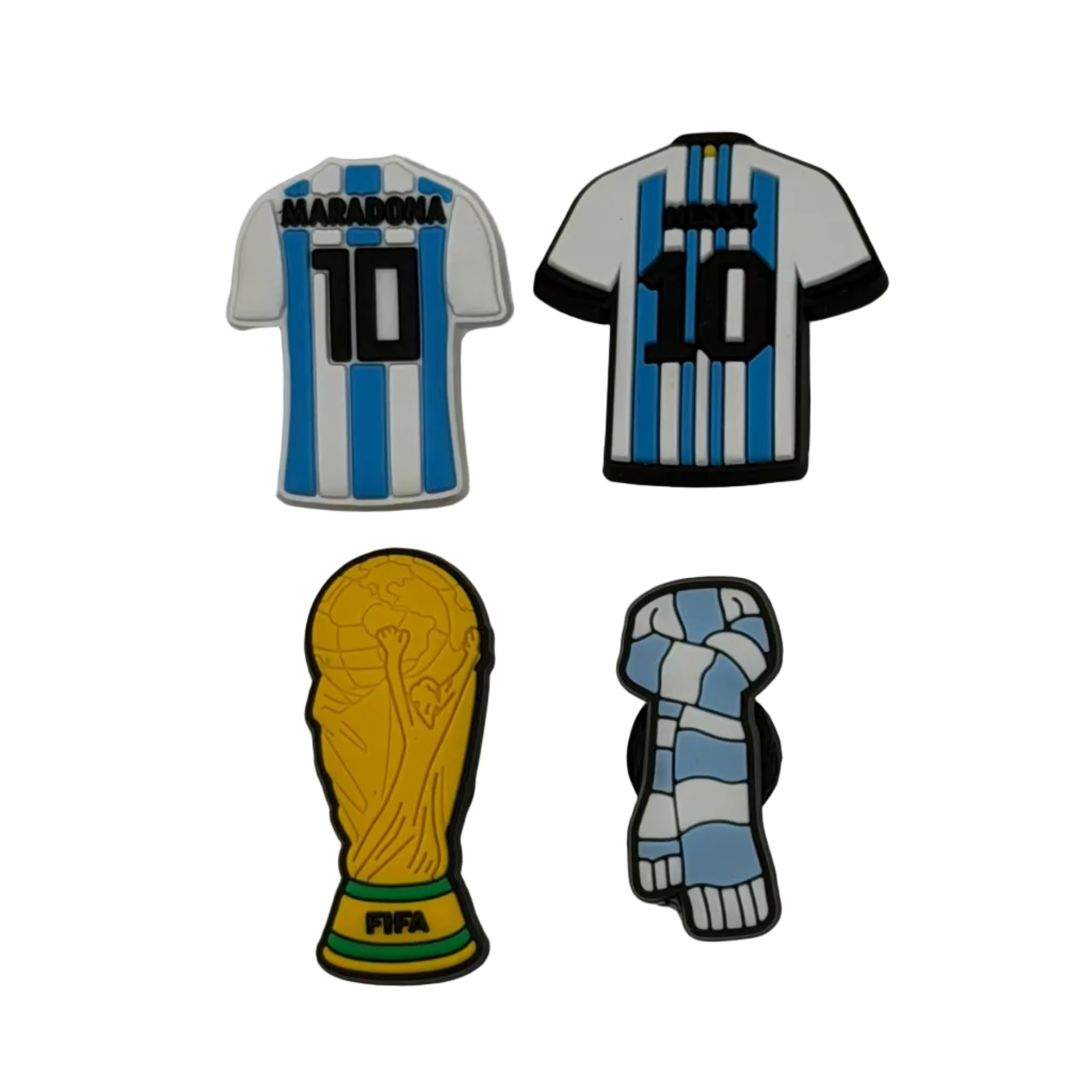 Argentina Bundle 4 Football Shoe Charms