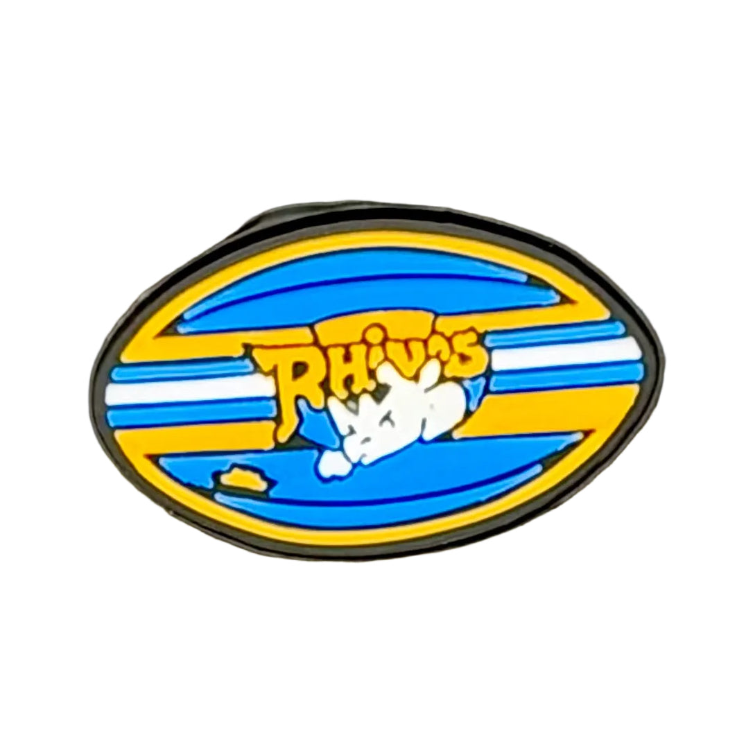 Leeds Rhinos Ball Shoe Charm