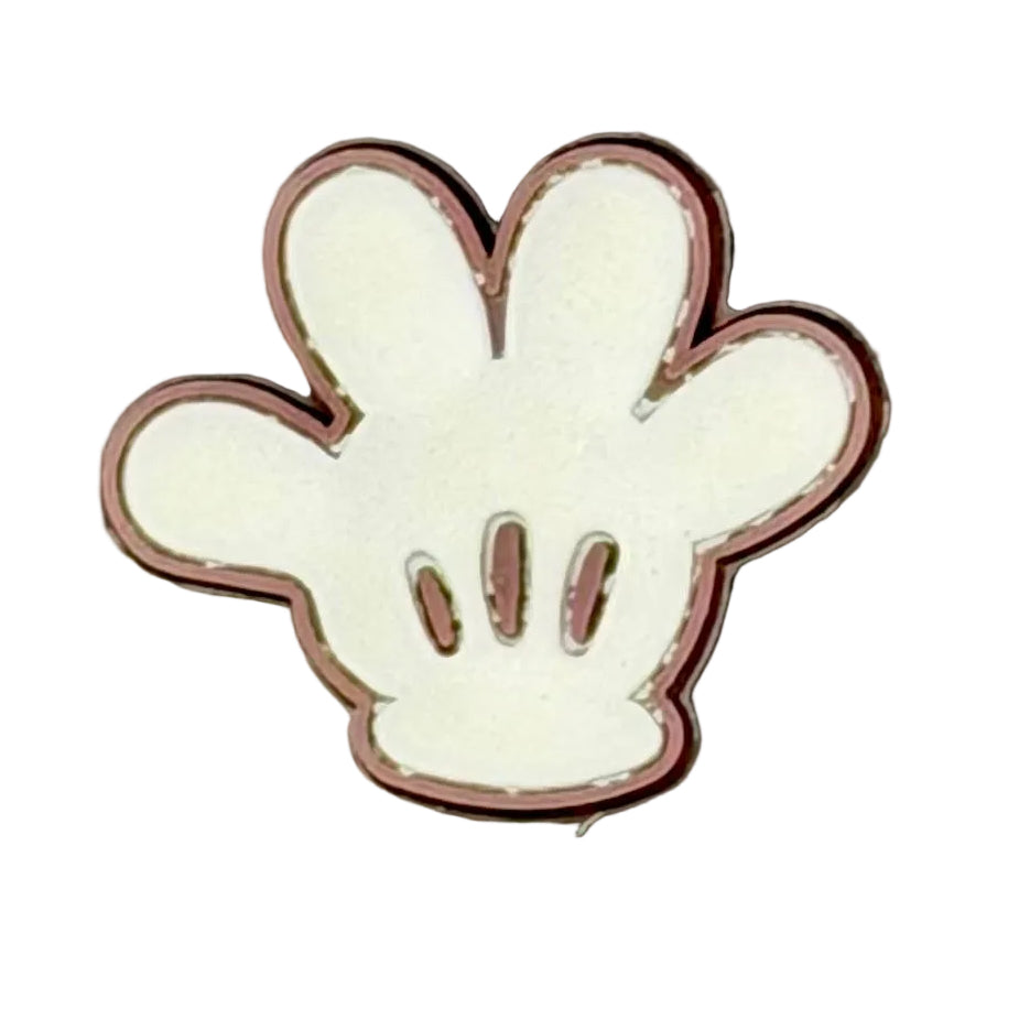 Mickey Glove Shoe Charm