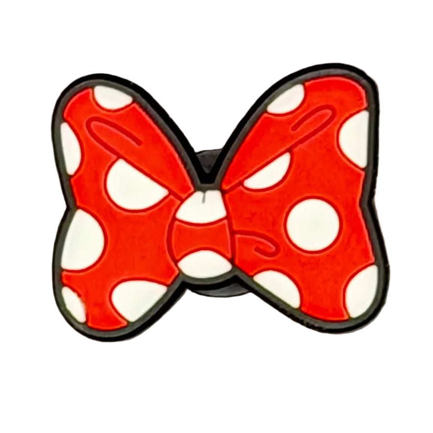 Minnie Bow Shoe Charm