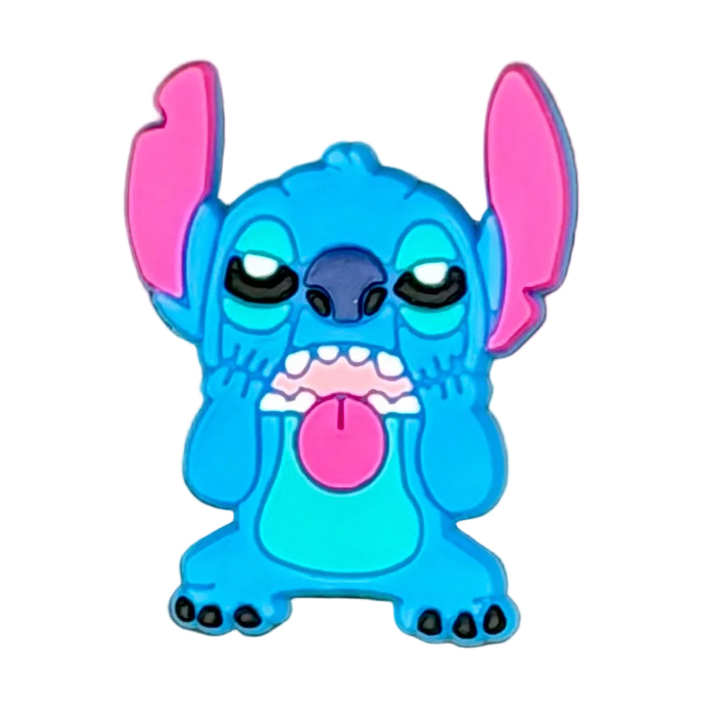 Stitch Tongue Shoe Charm