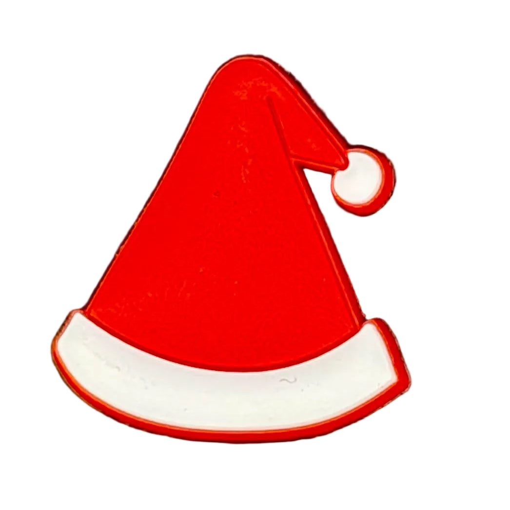 Santa Hat Shoe Charm