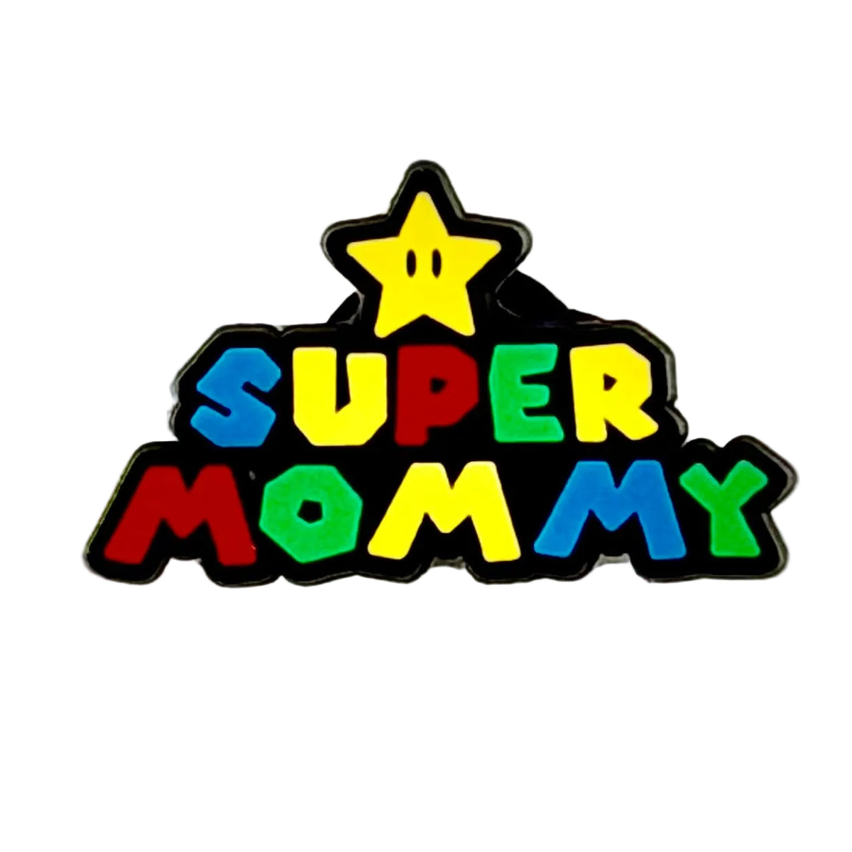 Super Mommy Mum Shoe Charm