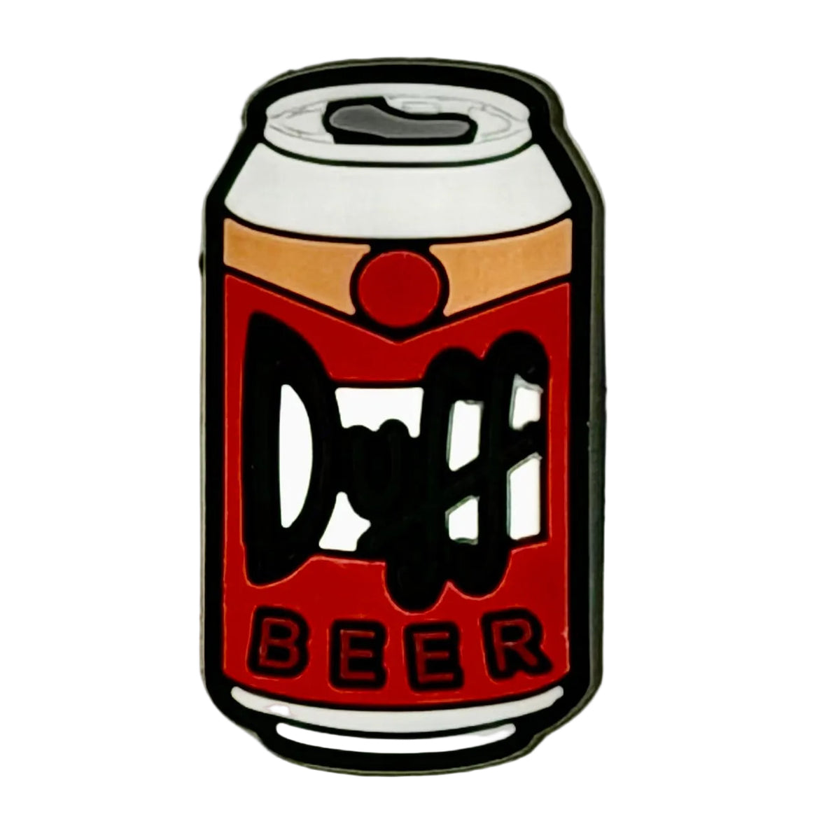 Duff Beer Can Shoe Charm