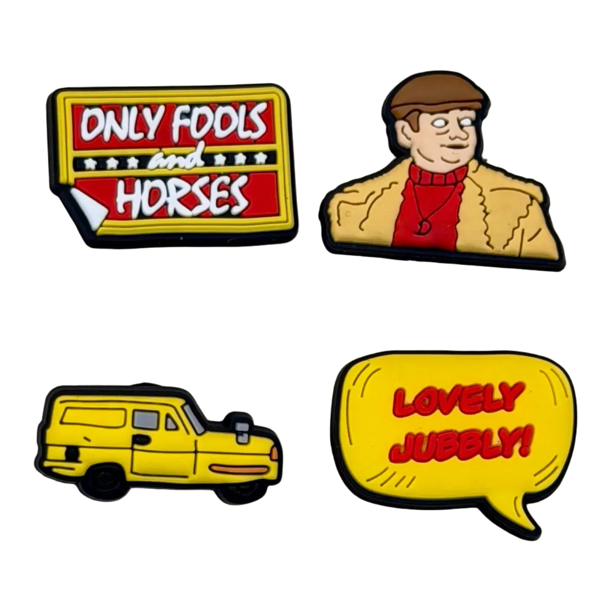 Only Fools and Horses Bundle 4 Shoe Charms