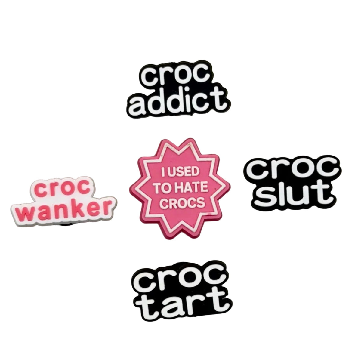 Rude Bundle 5 Shoe Charms