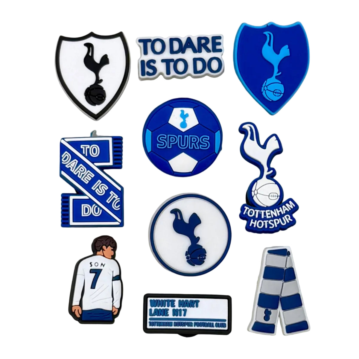 TOT-BUNDLE 10 Shoe Charms