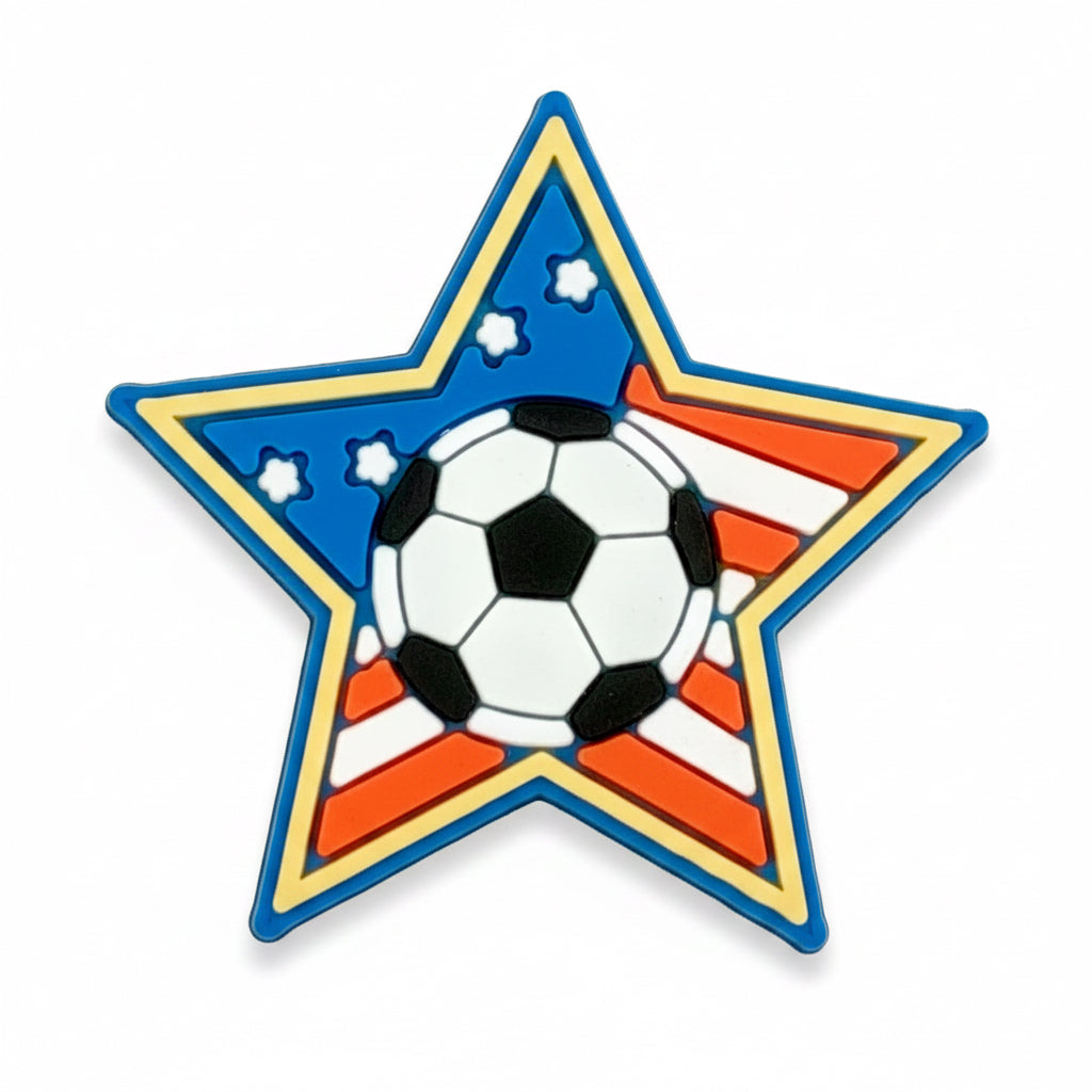 USA Football Star Shoe Charm
