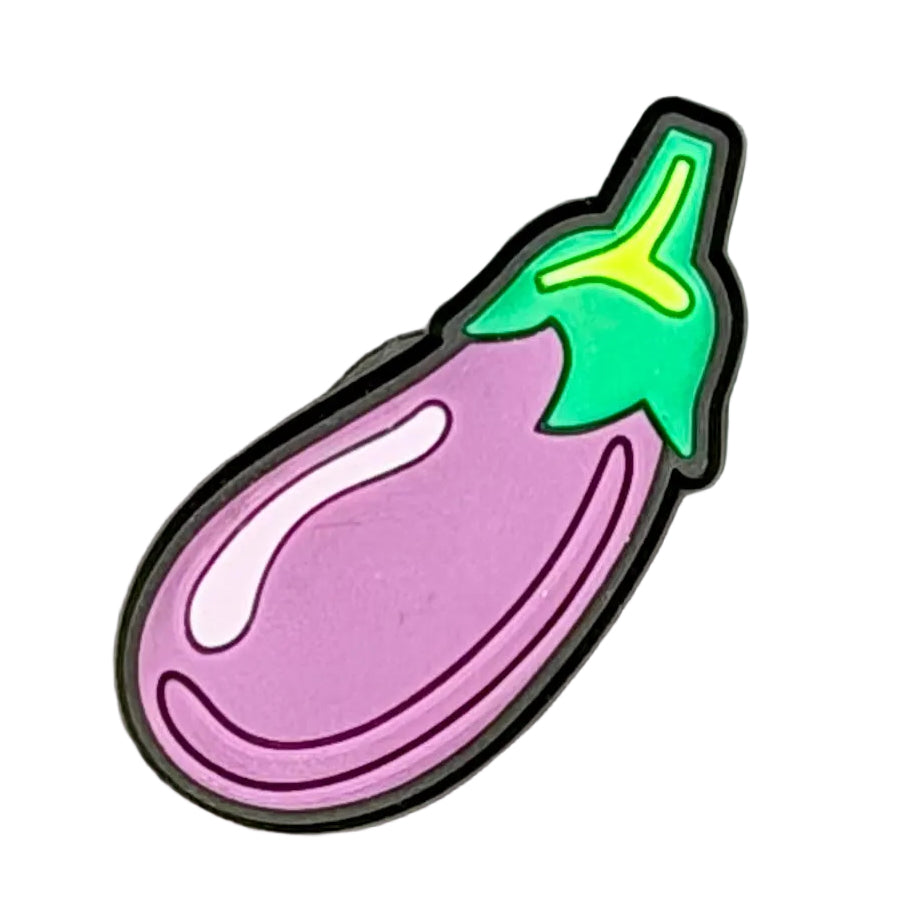 Aubergine Shoe Charm