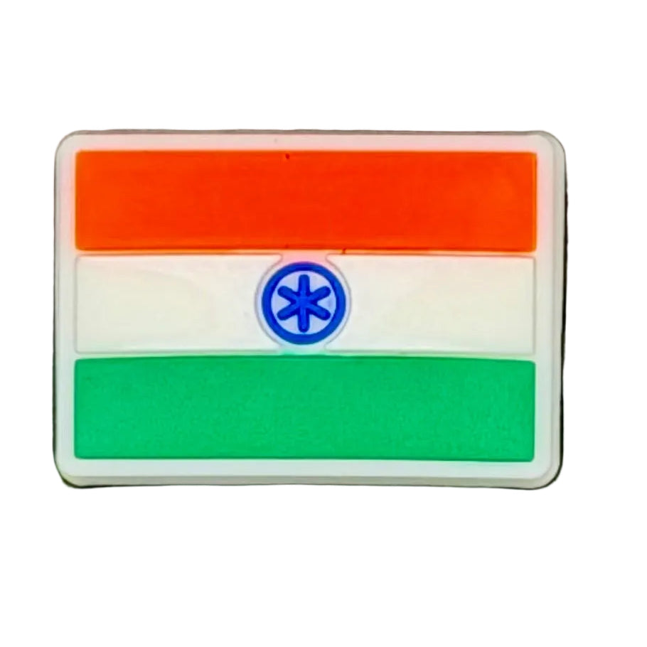 India Flag Shoe Charm