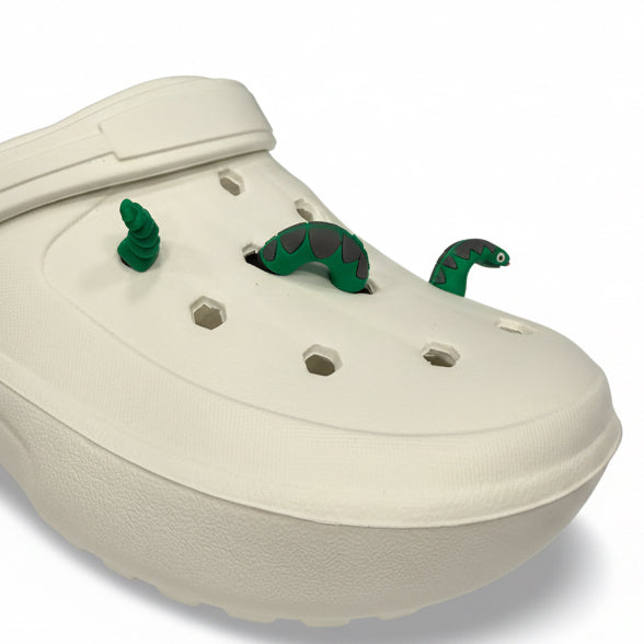 3D Snake/Nessy Shoe Charm (3 Pieces)