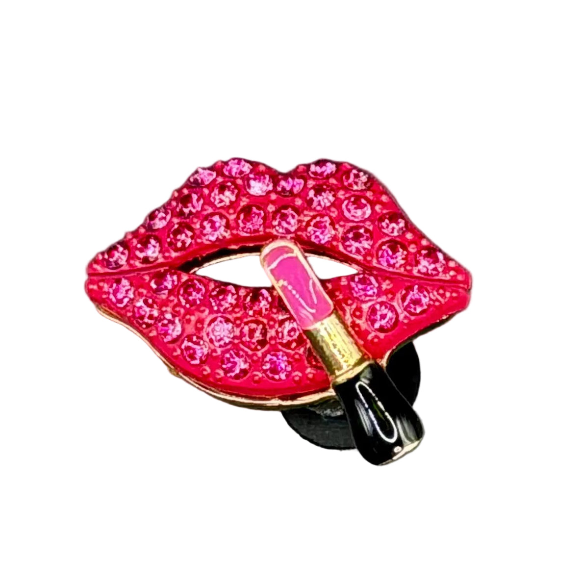 Lipstick/Lips (Metal) Shoe Charm
