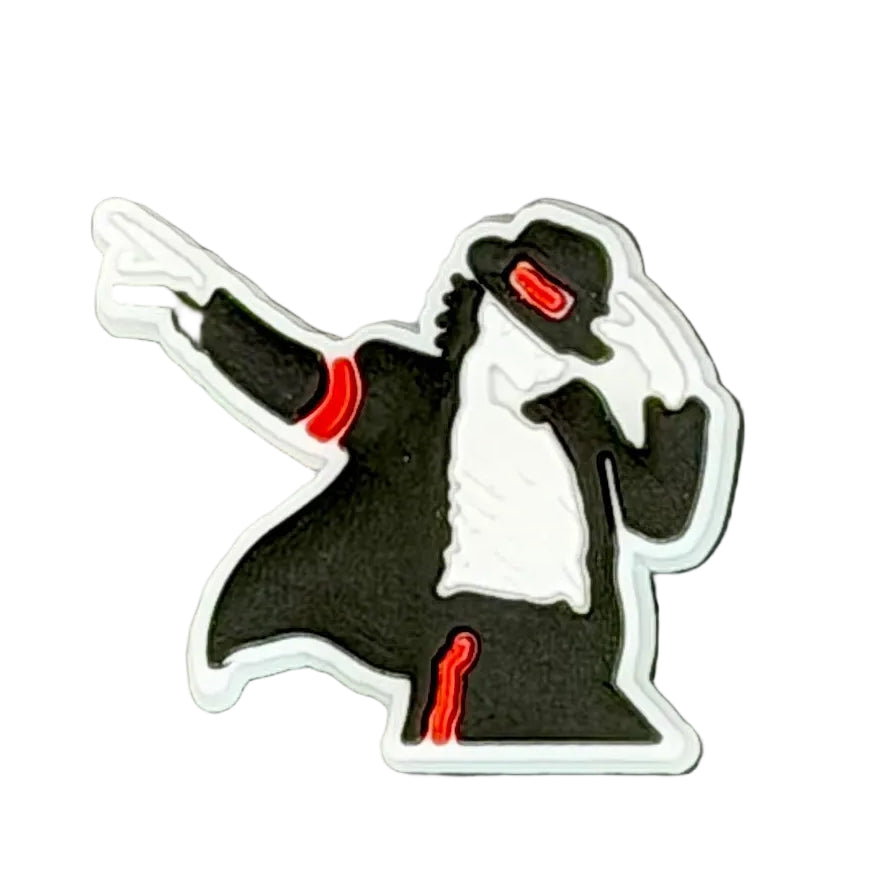 Michael Jackson - Hat Grab Shoe Charm