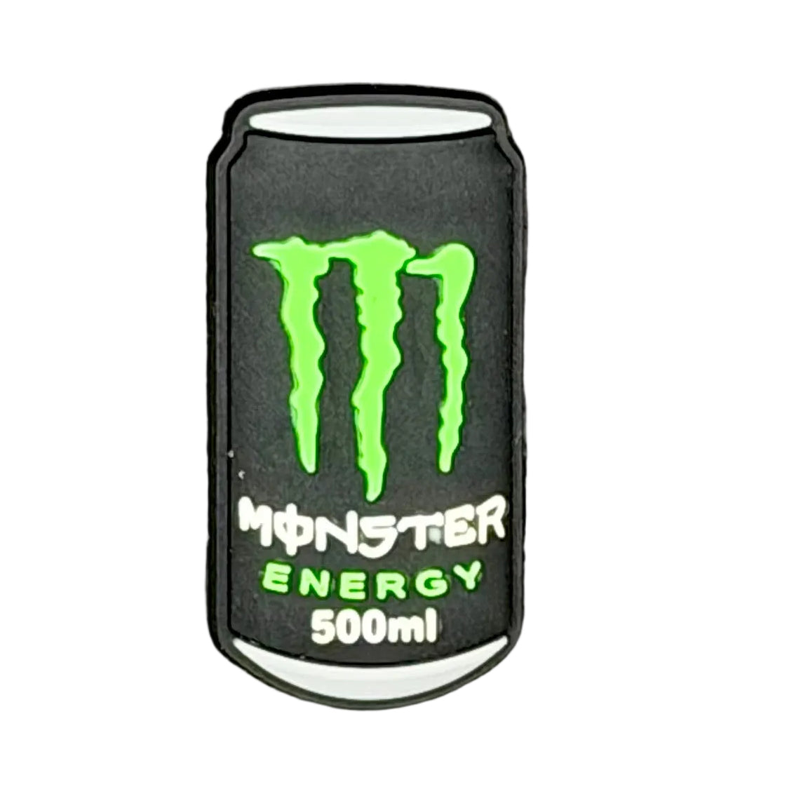 Black Monster Drink Shoe Charm