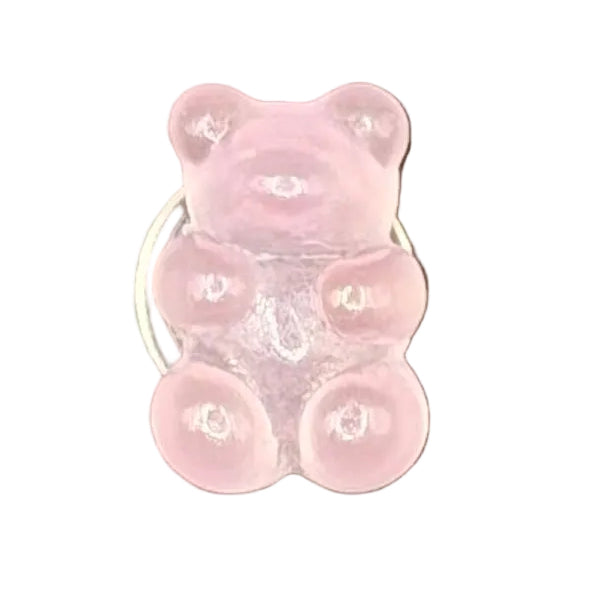 Gummy Bear (Plastic) Shoe Charm LIGHT PINK