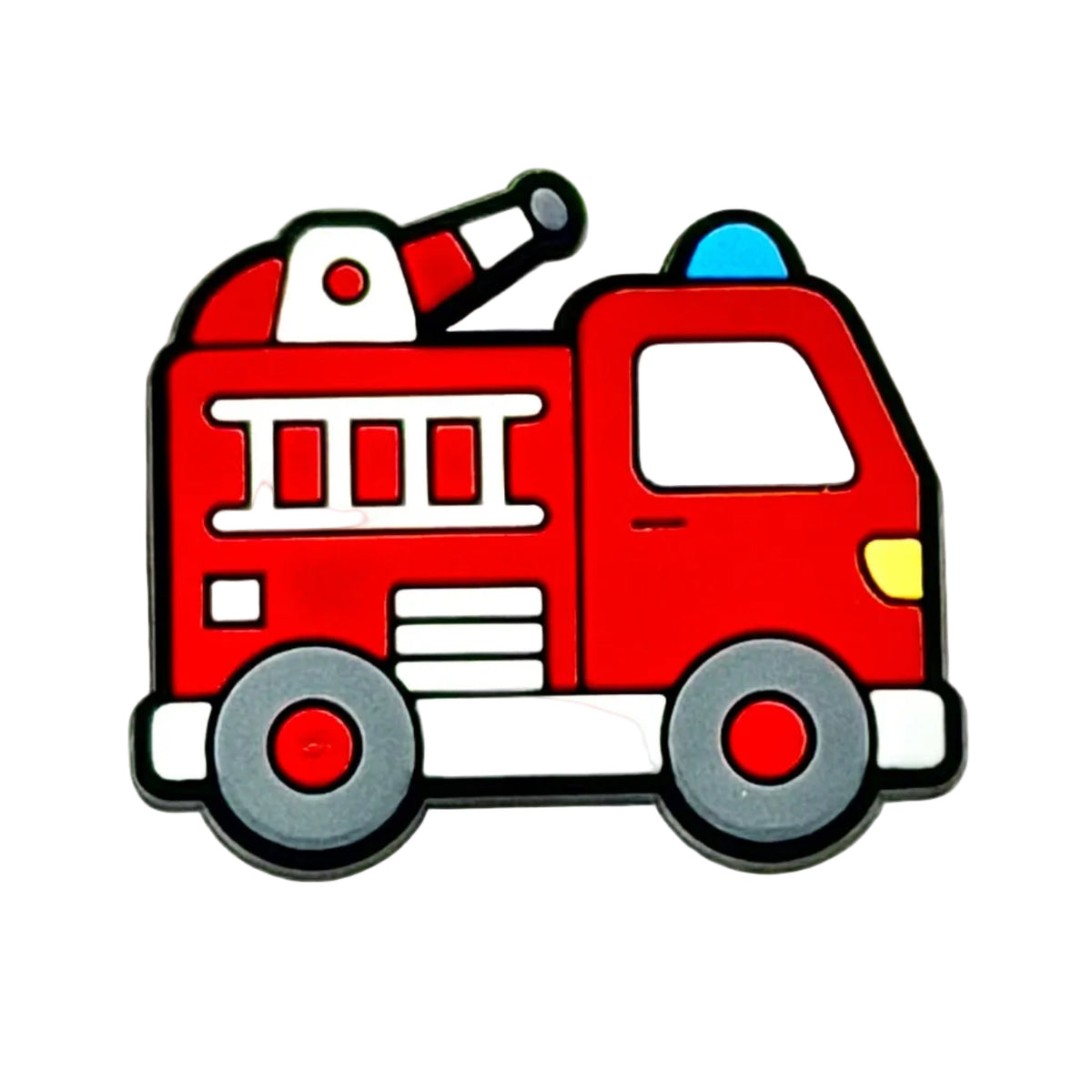 Fire Engine Shoe Charm