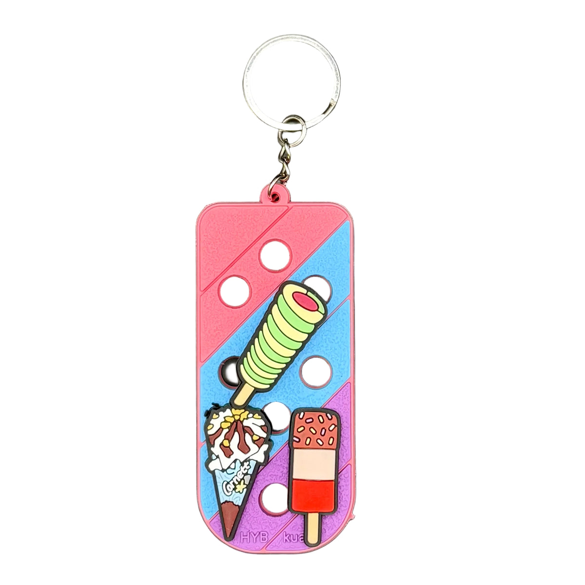 Keyring Charm Holder - MULTI