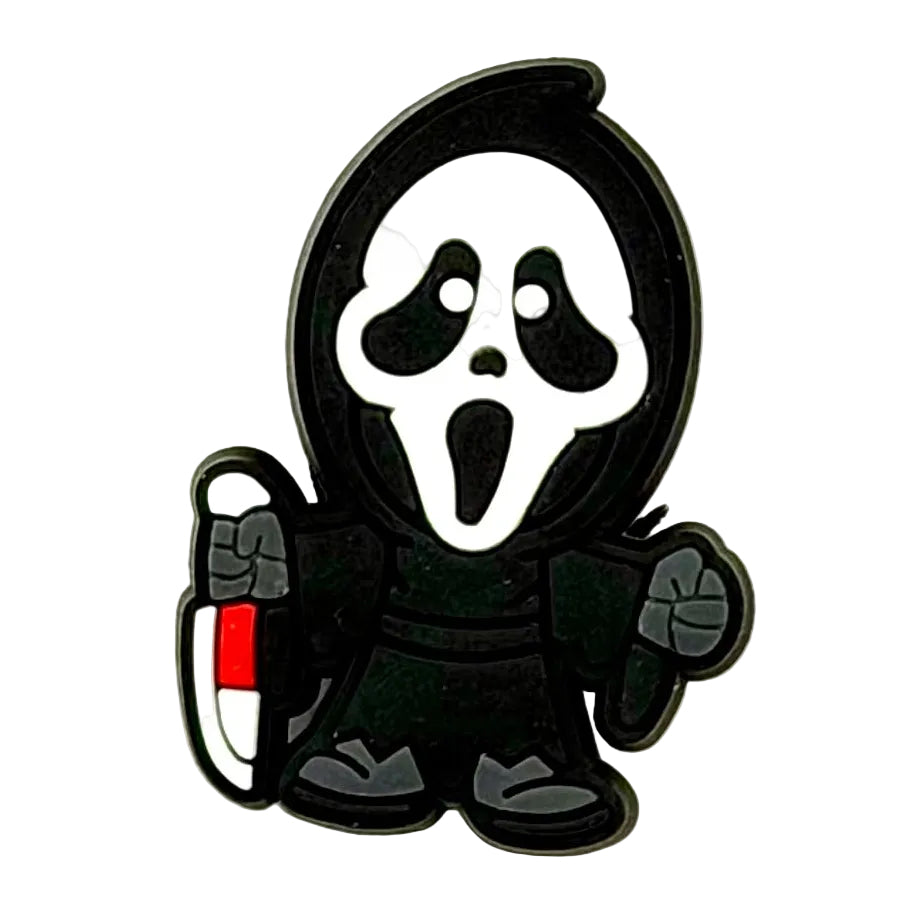 Halloween Scream Shoe Charm