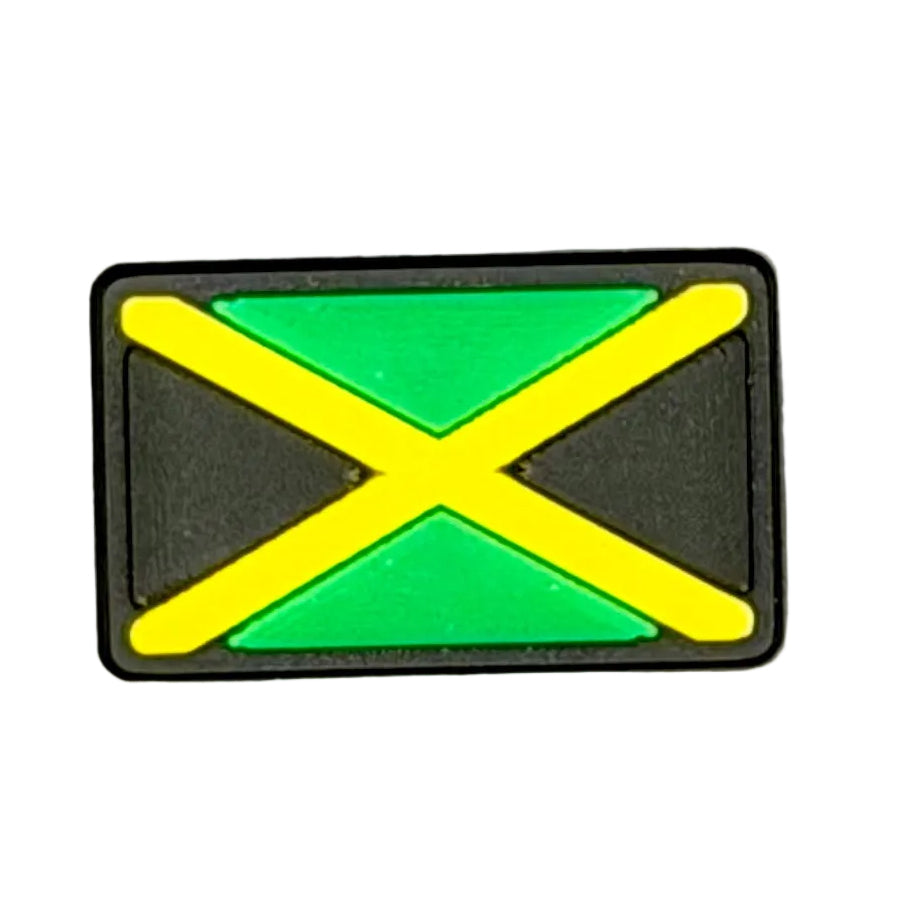 Jamaica Flag Shoe Charm