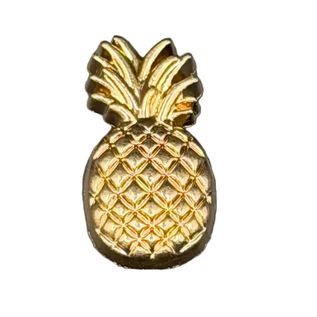 Pineapple (Metal) Shoe Charm