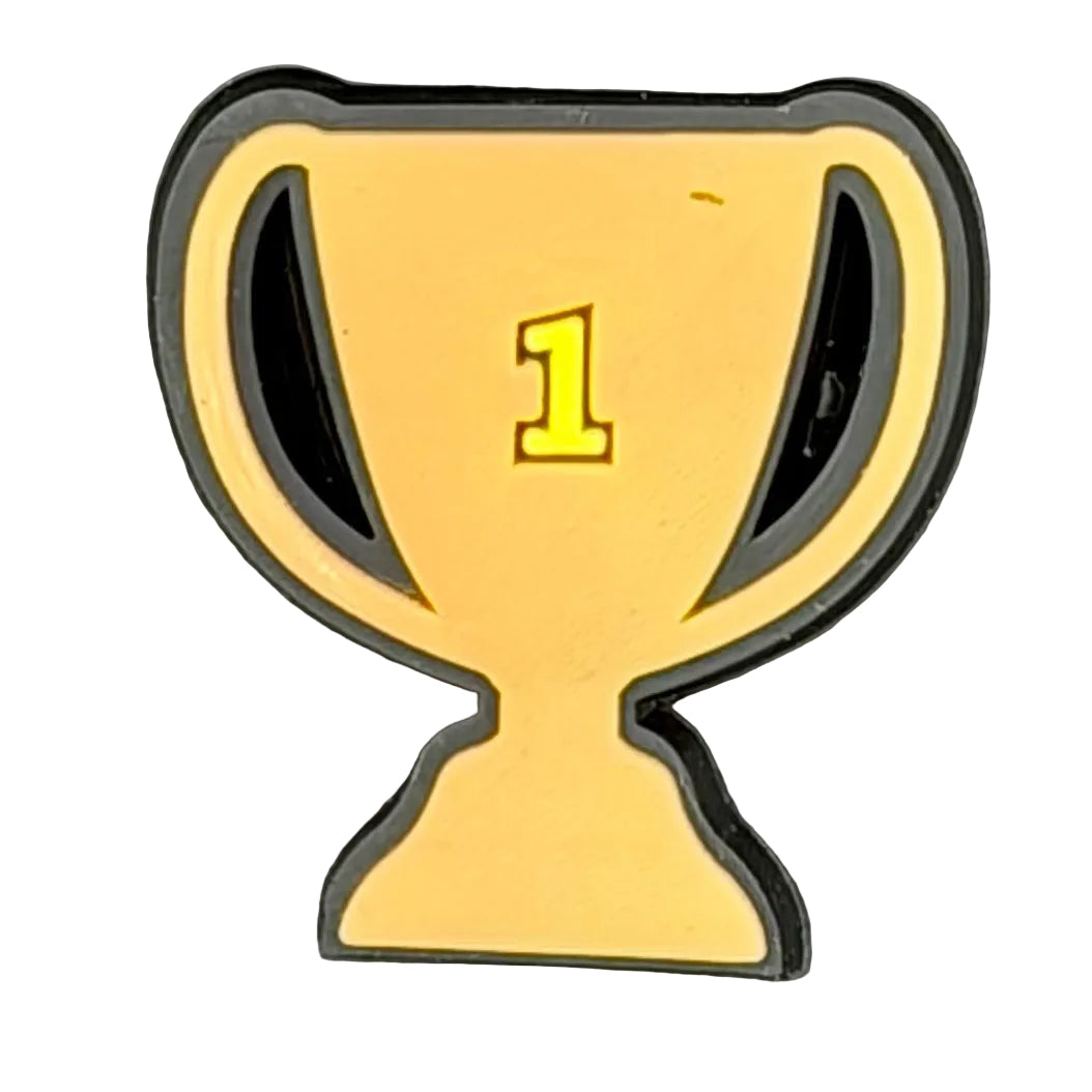 Gold Trophy Shoe Charm