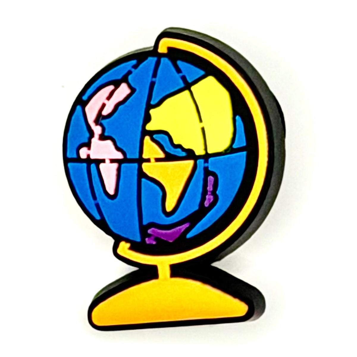Globe Shoe Charm