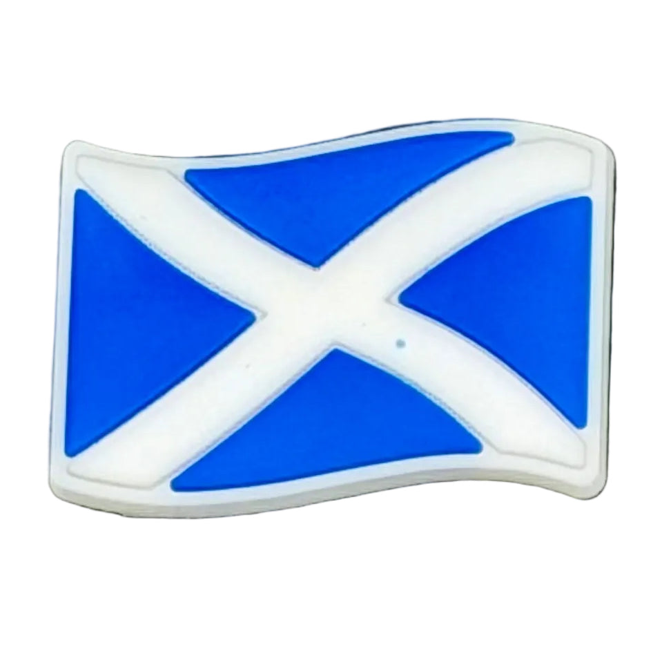 Scotland Flag Shoe Charm