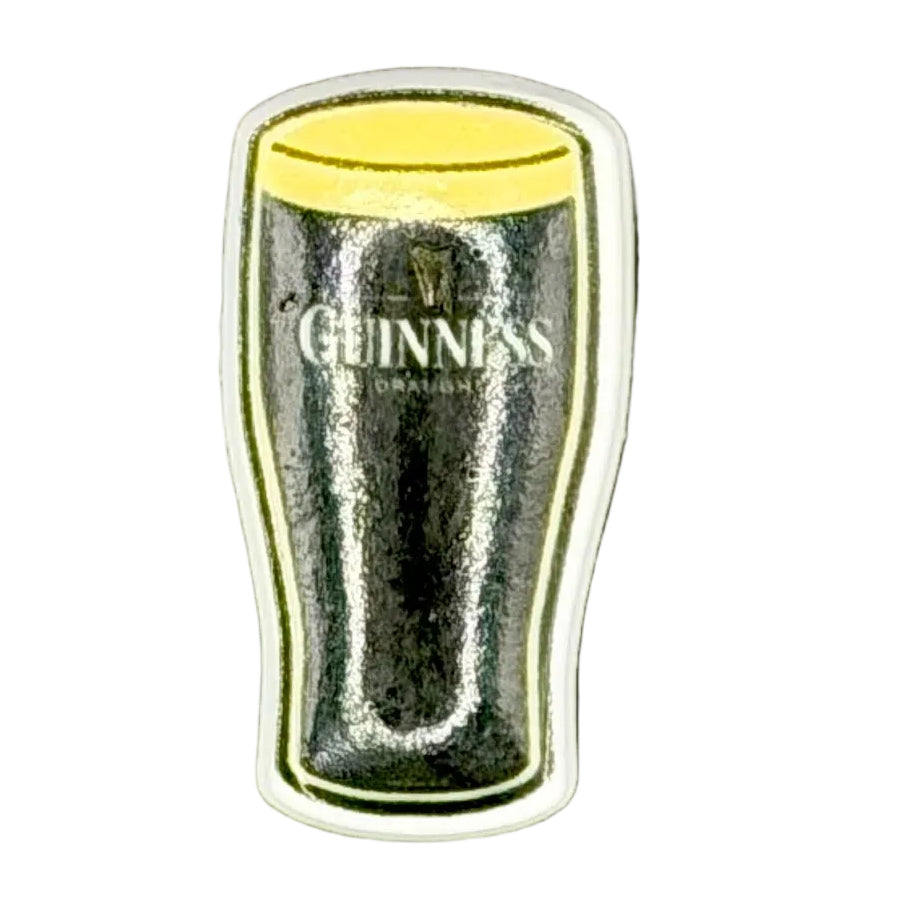 Guinness Pint Shoe Charm