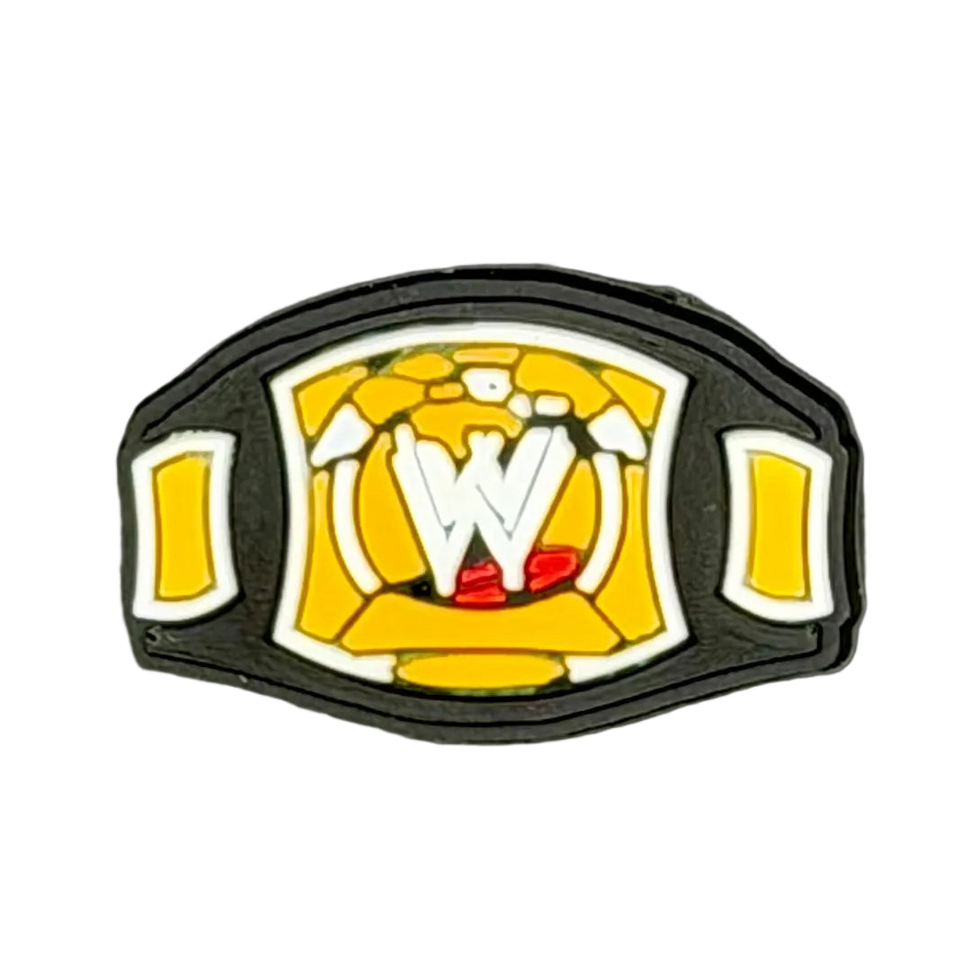 Wrestling Belt Shoe Charm
