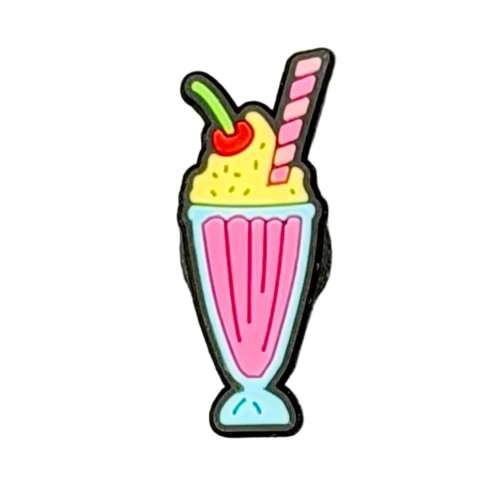 Ice Cream Sundae Shoe Charm