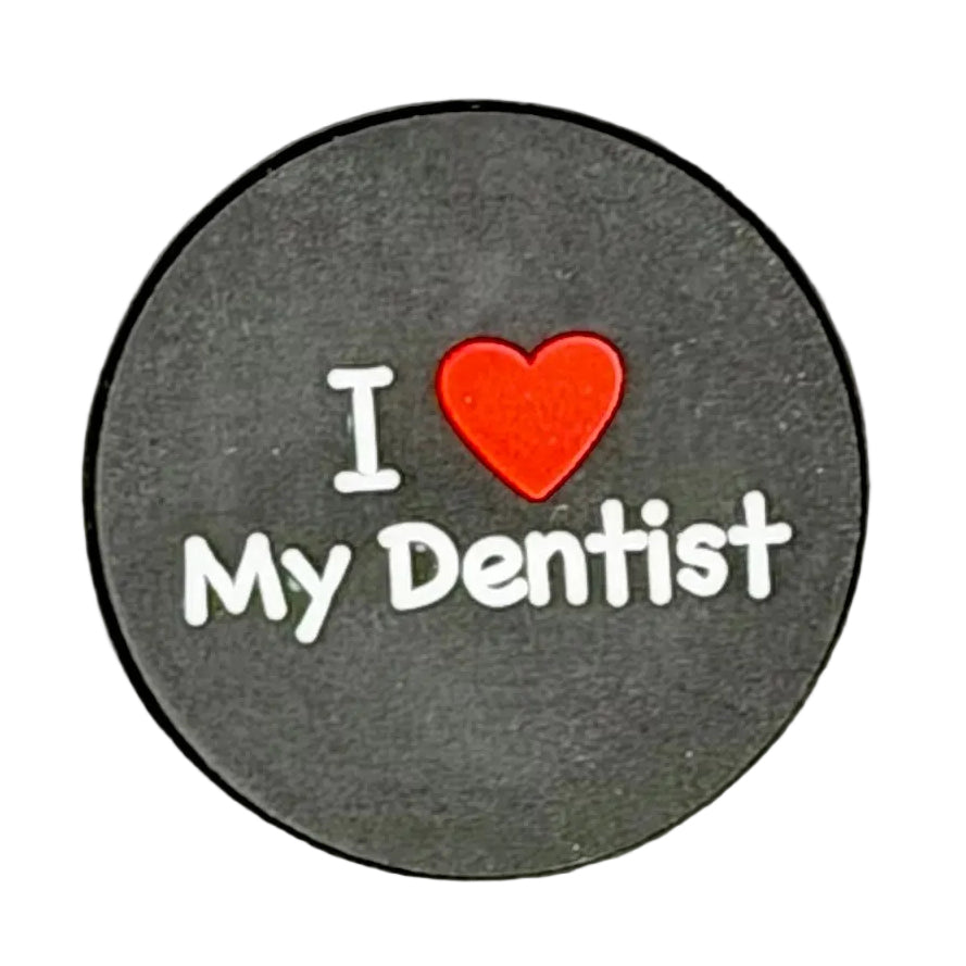 I Love My Dentist Shoe Charm